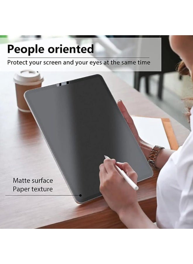 [2 Pack] Paper Screen Protector for Galaxy Tab S10 FE Plus/S10 FE+ 13.1 Inch 2025 (SM-X620/SM-X626), Anti Glare PET Soft Screen Protector Film, Write and Draw Like on Paper Easy to Install - Image 4